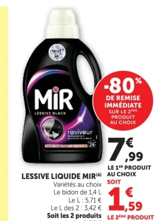 Lessive Liquide Mir
