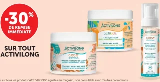 Gamme capillaire Activilong