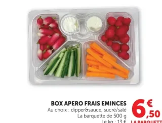 Box Apero Frais Eminces
