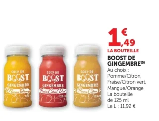 Boost de gingembre