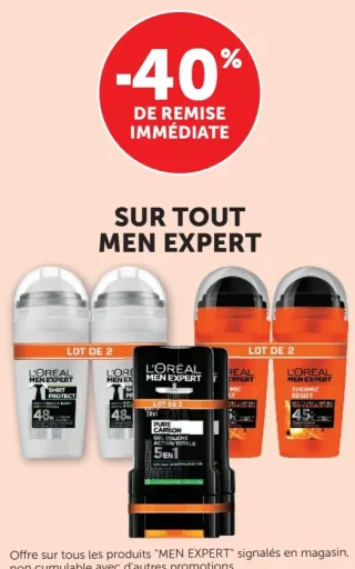 Gamme L'Oréal Men Expert