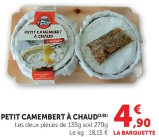 Petit Camembert à chaud