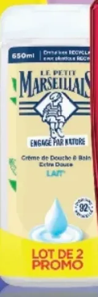 Crème de Douche & Bain Extra Douce Le Petit Marseillais
