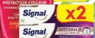 Dentifrice Signal Integral 8 x2
