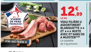 Veau filière