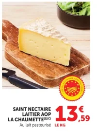 Saint Nectaire Laitier AOP La Chaumette