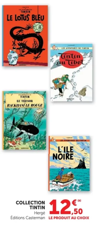 Collection Tintin Éditions Casterman