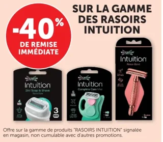 Rasoirs Intuition Wilkinson
