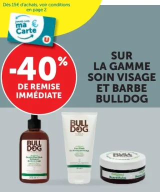 Gamme Soin Visage et Barbe Bulldog