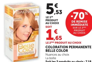 Coloration Permanente Belle Color Garnier