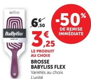 Brosse Babyliss Flex