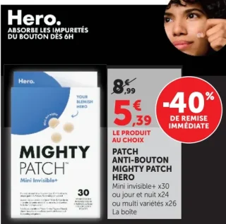 Patch Anti-Bouton Mighty Patch Hero