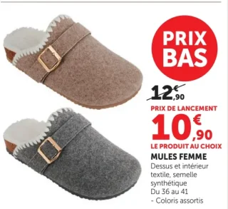 Mules Femme U Collection