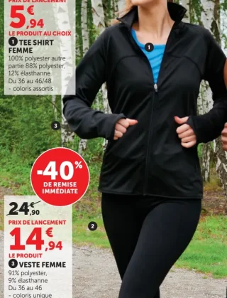 VESTE FEMME U Collection