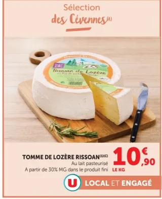 TOMME DE LOZÈRE RISSOAN