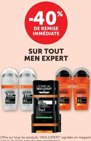 Soins et gels douche L'Oréal Men Expert
