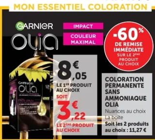 Coloration Permanente Sans Ammoniaque Garnier Olia