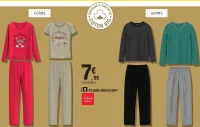 Pyjama Adulte Bio Tissaia Basics