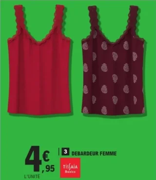Débardeur femme Tissaia Basics