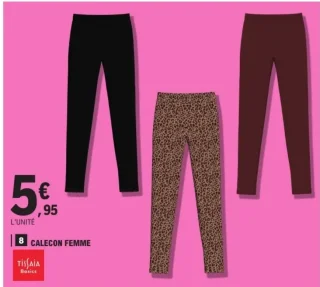 Calecon Femme Tissaia Basics