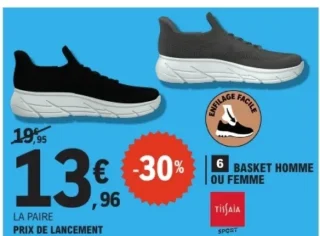 Basket homme ou femme Tissaia Sport