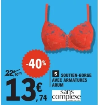 Soutien-gorge avec armatures Arum Sans Complexe