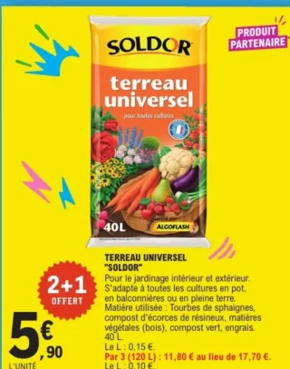 TERREAU UNIVERSEL "SOLDOR"