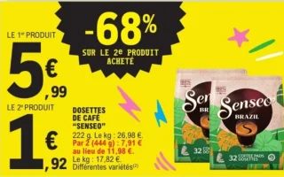 Dosettes de café Senseo
