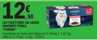 Les Filettines en Sauce Gourmet Perle Purina