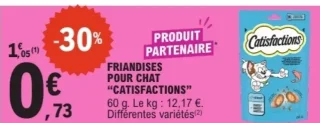 Friandises pour chat Catisfactions