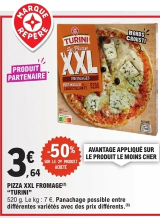 Turini Pizza XXL Fromage