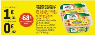 Taboulé Oriental Pierre Martinet