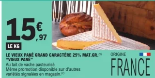 Le Vieux Pané Grand Caractère 25% mat. gr. Vieux Pané