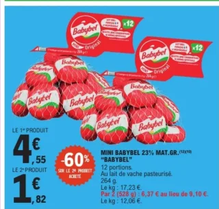 Mini Babybel 23% Mat.Gr.