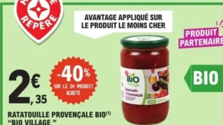 Ratatouille provençale bio Bio Village