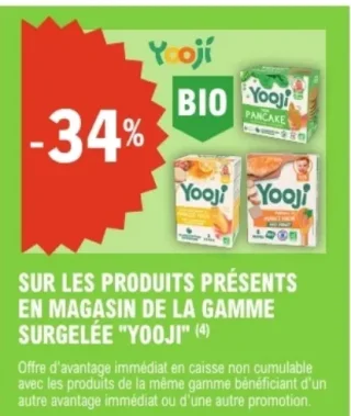 Gamme surgelée Yooji