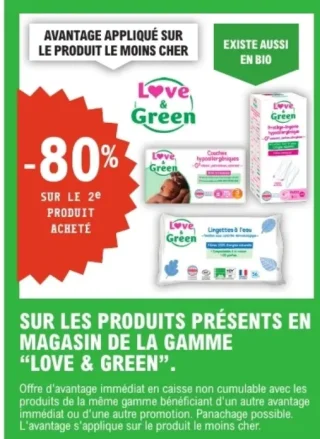 Gamme Love & Green