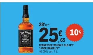 Tennessee Whisky Old N°7 "Jack Daniel's"