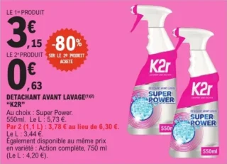 K2R DETACHANT AVANT LAVAGE SUPER POWER