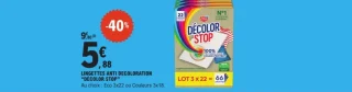 Lingettes anti décoloration "DÉCOLOR STOP"