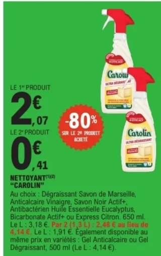 NETTOYANT "CAROLIN"