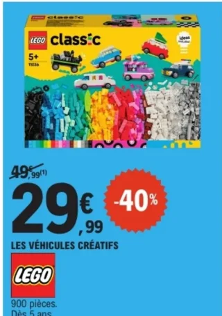 Lego Classic Les véhicules créatifs