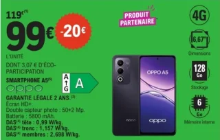 Smartphone A5 oppo