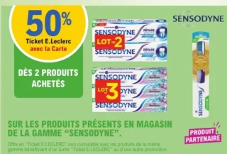 Gamme de produits "Sensodyne"