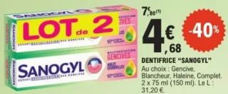 Dentifrice "Sanogyl"