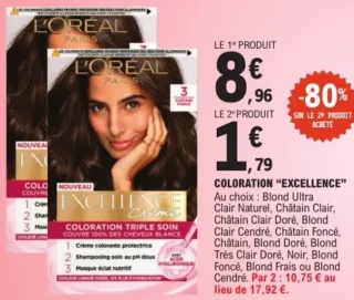 Coloration "Excellence" L'Oréal Paris