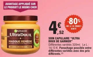 Soin capillaire "Ultra Doux de Garnier"