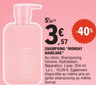 Shampoing "Monday Haircare"