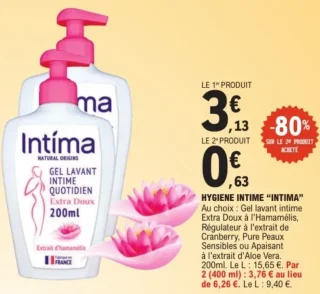 Hygiène Intime Intima Gel lavant intime