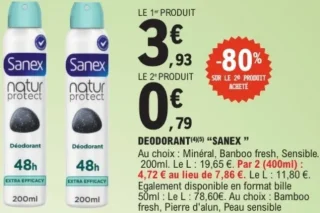 Déodorant Sanex Natur Protect